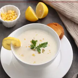 شوربة بطاطس وذرة